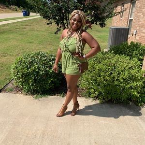 Green romper